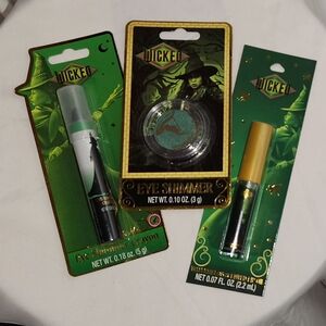 Wicked Themed Eye Shimmer, Eye Shimmer Crayon & Lip Oil Trio - Universal Studios